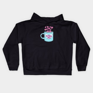 Cute coffee mug for coffee lovers Kids Hoodie